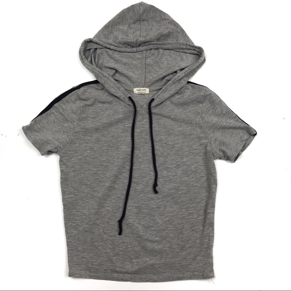 Heart & Hips Hooded Top Sz S